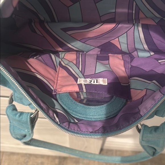 Elegant Blue Handbag - Picture 4 of 13